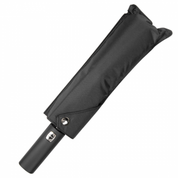 Зонт складной автоматический c плавным закрытием, Forest Lotus Safeclosing, диаметр 117 см, 9 панелей, в подарочной коробке, серый