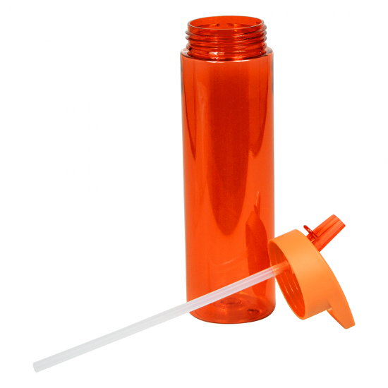 Бутылка для воды Norway, 700 мл, пластиковая, оранжевая Бутылка для воды Norway, 700 мл, пластиковая, оранжевая