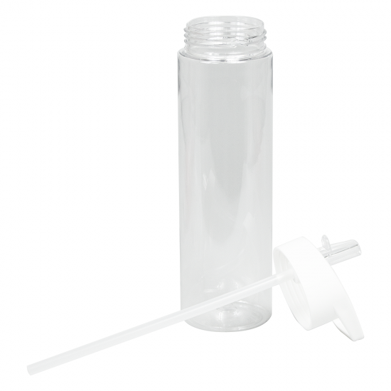 Бутылка для воды Norway, 700 мл, пластиковая, белая Бутылка для воды Norway, 700 мл, пластиковая, белая