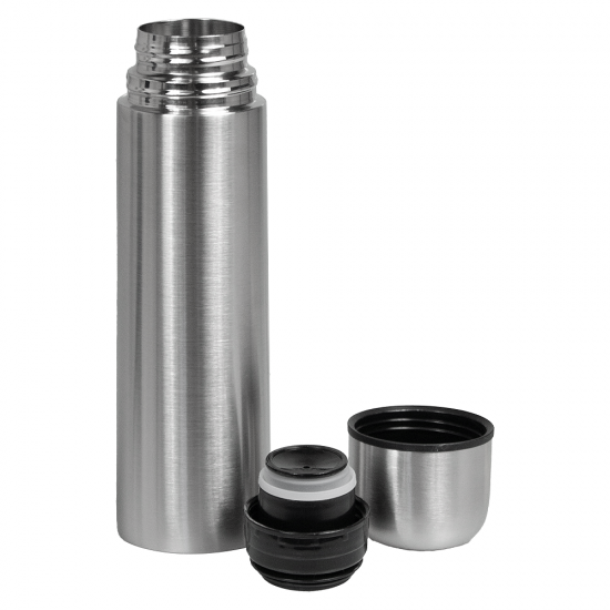 Термос вакуумный стальной Optimus  двухстеночный 500 мл, стальной