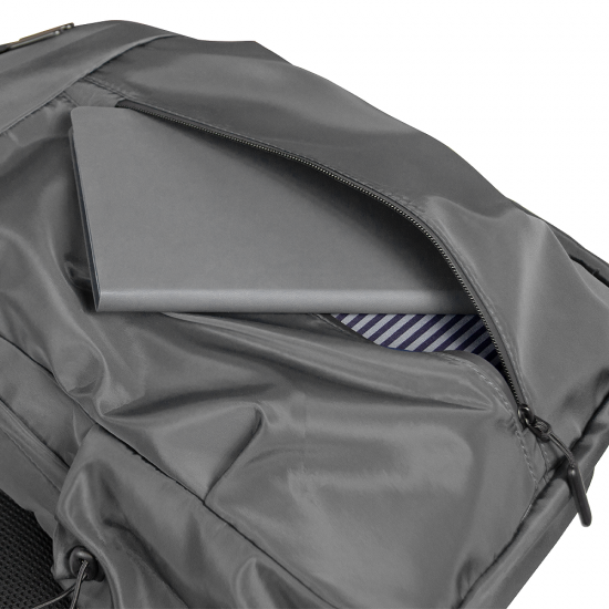 Городской рюкзак Cloud с отделением для ноутбука, водоотталкивающий, нейлоновый, серый Городской рюкзак Cloud с отделением для ноутбука, водоотталкивающий, нейлоновый, серый