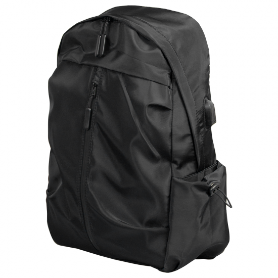 Городской рюкзак Cloud с отделением для ноутбука, водоотталкивающий, нейлоновый, черный Городской рюкзак Cloud с отделением для ноутбука, водоотталкивающий, нейлоновый, черный