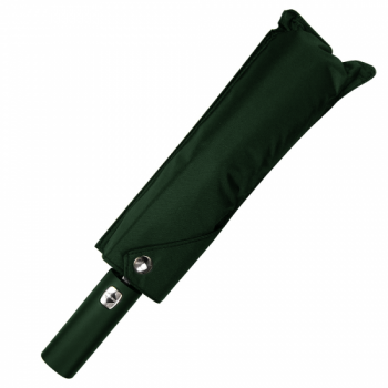 Зонт складной автоматический c плавным закрытием, Forest Lotus Safeclosing, диаметр 117 см, 9 панелей, в подарочной коробке, зеленый