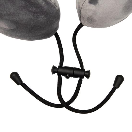 Подушка дорожная Сomfort Memory Form Easy Travel, темно-серая Подушка дорожная Сomfort Memory Form Easy Travel, темно-серая