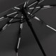 Зонт складной AOC Mini с цветными спицами, белый Зонт складной AOC Mini с цветными спицами, белый