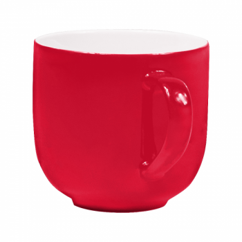 Кружка фарфоровая Casa Grande Lavender Varnish глянцевая, красная, 400 мл