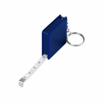 Брелок Tools рулетка Сантиметр, 1 м, темно-синяя, пластиковая