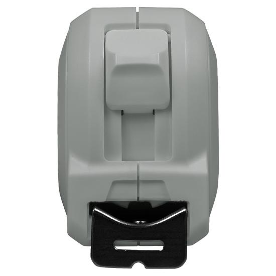 Рулетка Tools Standart, 5 метров, серая, пластиковая, с ремешком Рулетка Tools Standart, 5 метров, серая, пластиковая, с ремешком