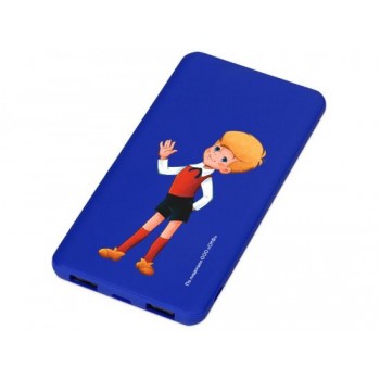 Внешний аккумулятор Карлсон, 5000 mAh, синий