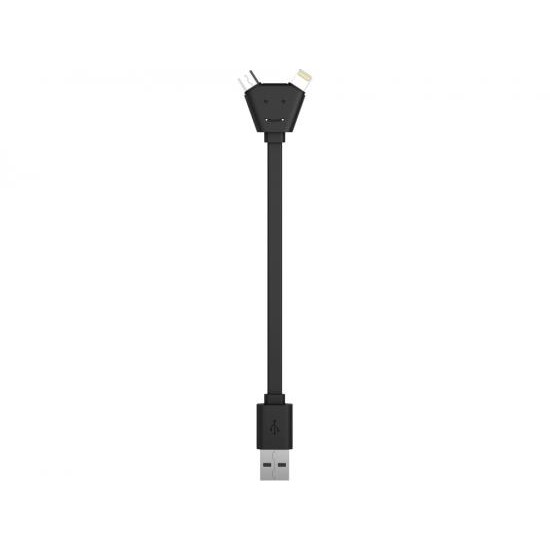 USB-переходник XOOPAR Y CABLE, черный USB-переходник XOOPAR Y CABLE, черный