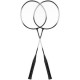 Набор для игры в бадминтон Gloucester, черно-серый