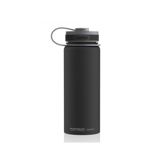 Термос ALPINE FLASK, 530 мл, черный