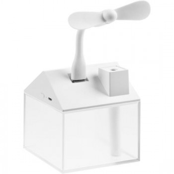Настольный увлажнитель Arioso с вентилятором и лампой, белый Настольный увлажнитель Arioso с вентилятором и лампой, белый