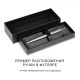 Футляр для одной или двух ручек Pencase Emotion Duo бумажный, черный с серебристым элементом Футляр для одной или двух ручек Pencase Emotion Duo бумажный, черный с серебристым элементом