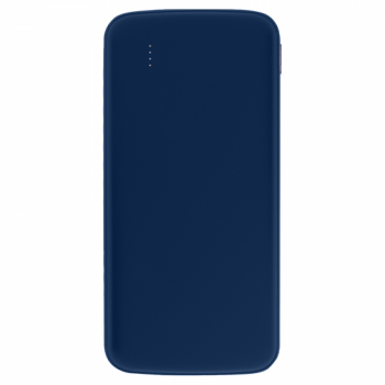 Внешний аккумулятор «Universal», 10 000 mAH, 5V 2.4 A, темно-синий