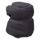 Плед дорожный флисовый Comfort Travel Blanket Warm, темно-серый, размер 152*127 см