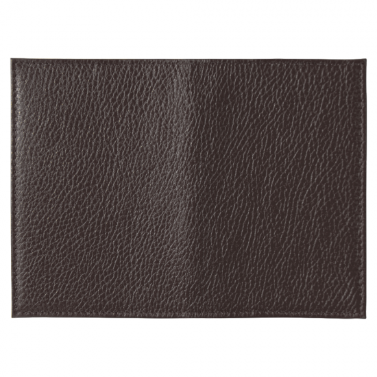 Обложка для автодокументов Leather Sky Flotter Sun из натуральной кожи, коричневая 4273С