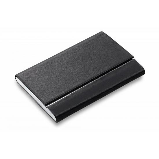Футляр для визитных карт Slim, черный Футляр для визитных карт Slim, черный