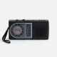 Bluetooth-колонка с радио Comradio, черная Bluetooth-колонка с радио Comradio, черная