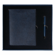 Набор подарочный Solution Prestige Duo (Ежедневник B5, ручка шариковая), темно-синий