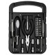 Набор инструментов Tools Unitrade, 22 инструмента,  черный, в пластиковом футляре Набор инструментов Tools Unitrade, 22 инструмента,  черный, в пластиковом футляре