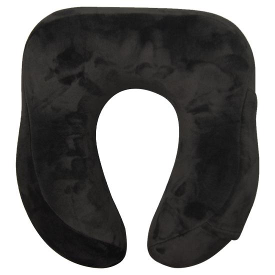 Подушка дорожная Сomfort Memory Form Easy Travel, черная Подушка дорожная Сomfort Memory Form Easy Travel, черная