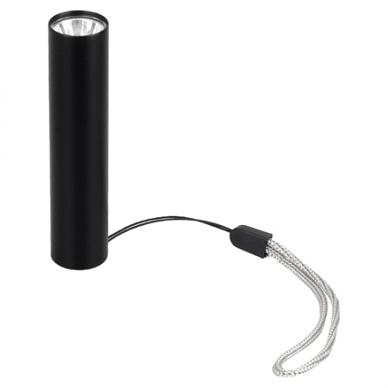 Фонарь Tools Spot, алюминиевый, с аккумулятором, черный