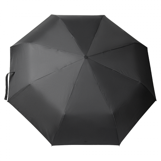 Зонт складной автоматический Forest Optimum, диаметр 108 см, 8 панелей, черный