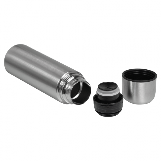 Термос вакуумный стальной Optimus  двухстеночный 500 мл, стальной