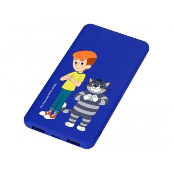 Внешний аккумулятор Простоквашино, 5000 mAh, синий