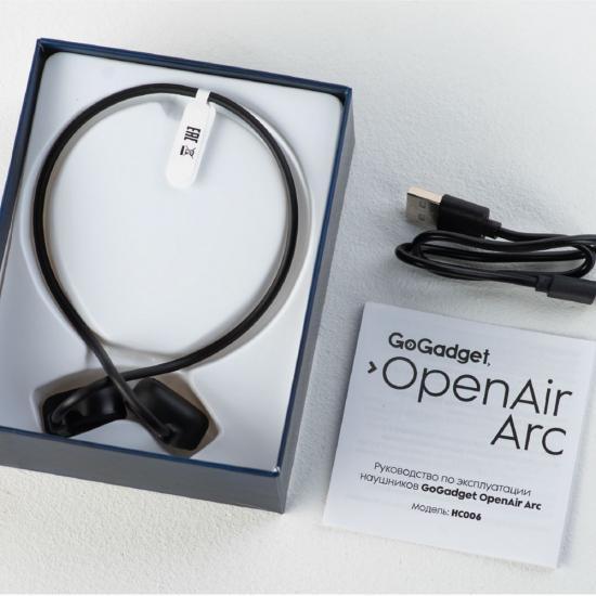 Беспроводные наушники OpenAir Arc, черные