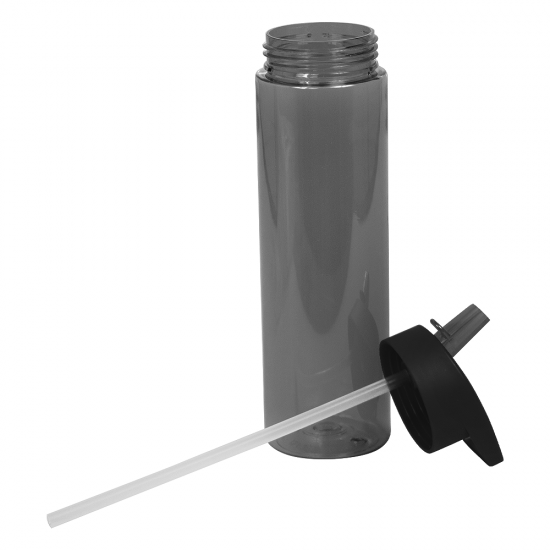 Бутылка для воды Norway, 700 мл, пластиковая, черная Бутылка для воды Norway, 700 мл, пластиковая, черная