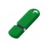 USB-флешка на 16 ГБ с покрытием soft-touch, зеленый