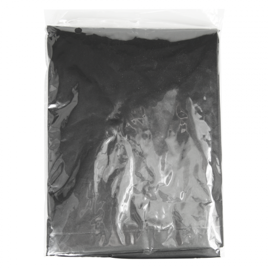 Дождевик пончо Budget туристический один размер, черный Дождевик пончо Budget туристический один размер, черный