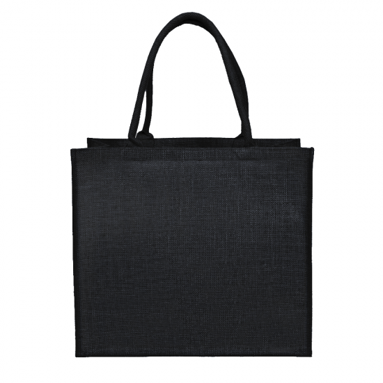 Сумка из джута Caravan Jute, размер 36*40*21 см, черный Сумка из джута Caravan Jute, размер 36*40*21 см, черный