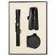 Набор подарочный Solution Superior Trio (Фонарь телескопический Tools Flashlight, рулетка Tools Trecker 3 метра, мультитул Tools Birmingham), черный