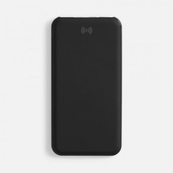 Аккумулятор с беспроводной зарядкой All Day Wireless, 10 000 мАч, черный