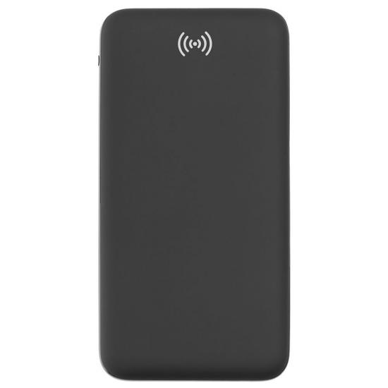 Aккумулятор Quick Charge Wireless 10000 мАч, черный Aккумулятор Quick Charge Wireless 10000 мАч, черный