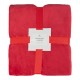 Плед мягкий флисовый Super Soft  Comfort Travel, 125*170 см, красный