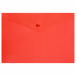 Папка-конверт Workmate А4 с кнопкой, плотность 180 мкр, красный