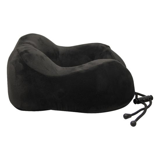 Подушка дорожная Сomfort Memory Form Easy Travel, черная Подушка дорожная Сomfort Memory Form Easy Travel, черная