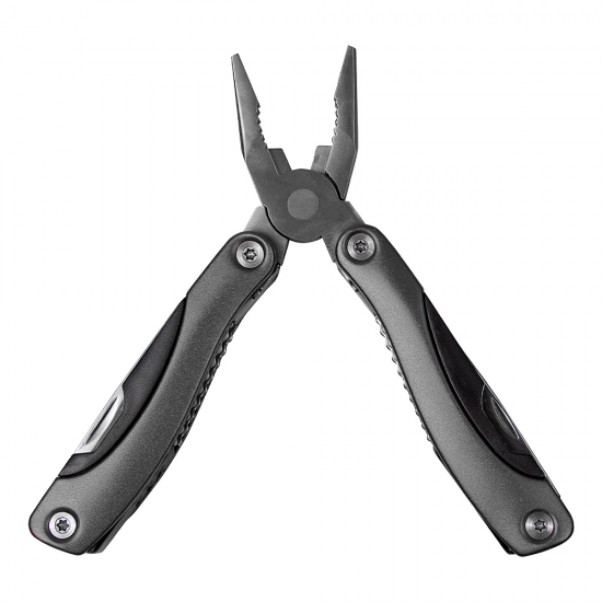 Мультитул Tools Birmingham (мультиинструмент) 11 в 1 c чехлом, в подарочной коробке, серый