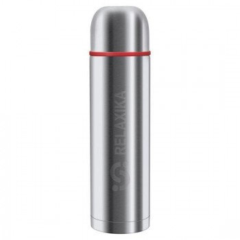 Термос Relaxika Duo 1200 в чехле, стальной