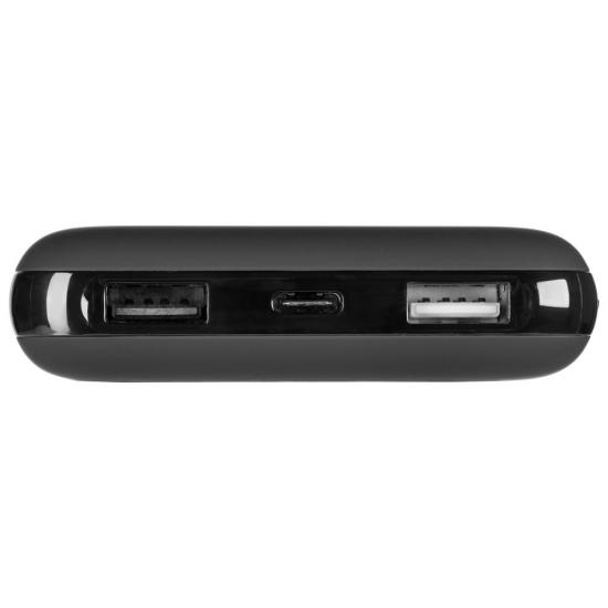 Aккумулятор Quick Charge Wireless 10000 мАч, черный Aккумулятор Quick Charge Wireless 10000 мАч, черный