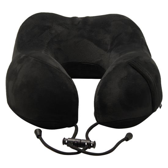 Подушка дорожная Сomfort Memory Form Easy Travel, черная Подушка дорожная Сomfort Memory Form Easy Travel, черная