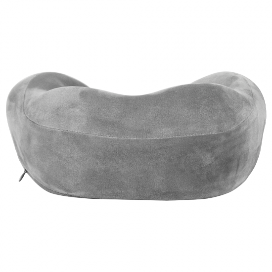 Подушка дорожная Comfort Travel Memory Form, темно-серая Подушка дорожная Comfort Travel Memory Form, темно-серая