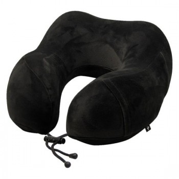 Подушка дорожная Сomfort Memory Form Easy Travel, черная Подушка дорожная Сomfort Memory Form Easy Travel, черная