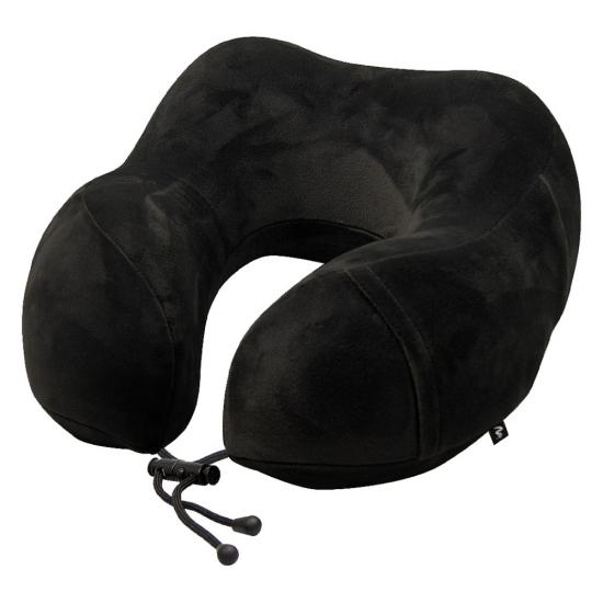 Подушка дорожная Сomfort Memory Form Easy Travel, черная Подушка дорожная Сomfort Memory Form Easy Travel, черная