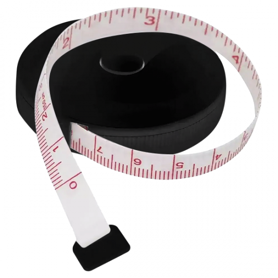 Рулетка Tools Taylor 1,5 метра, пластиковая, с мягкой лентой, черный