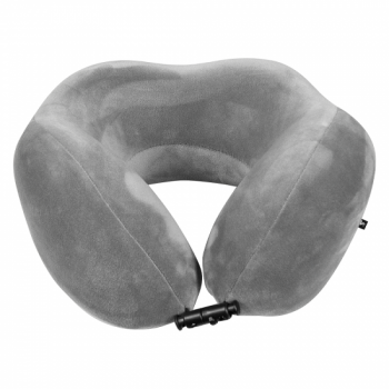 Подушка дорожная Comfort Travel Memory Form, темно-серая Подушка дорожная Comfort Travel Memory Form, темно-серая